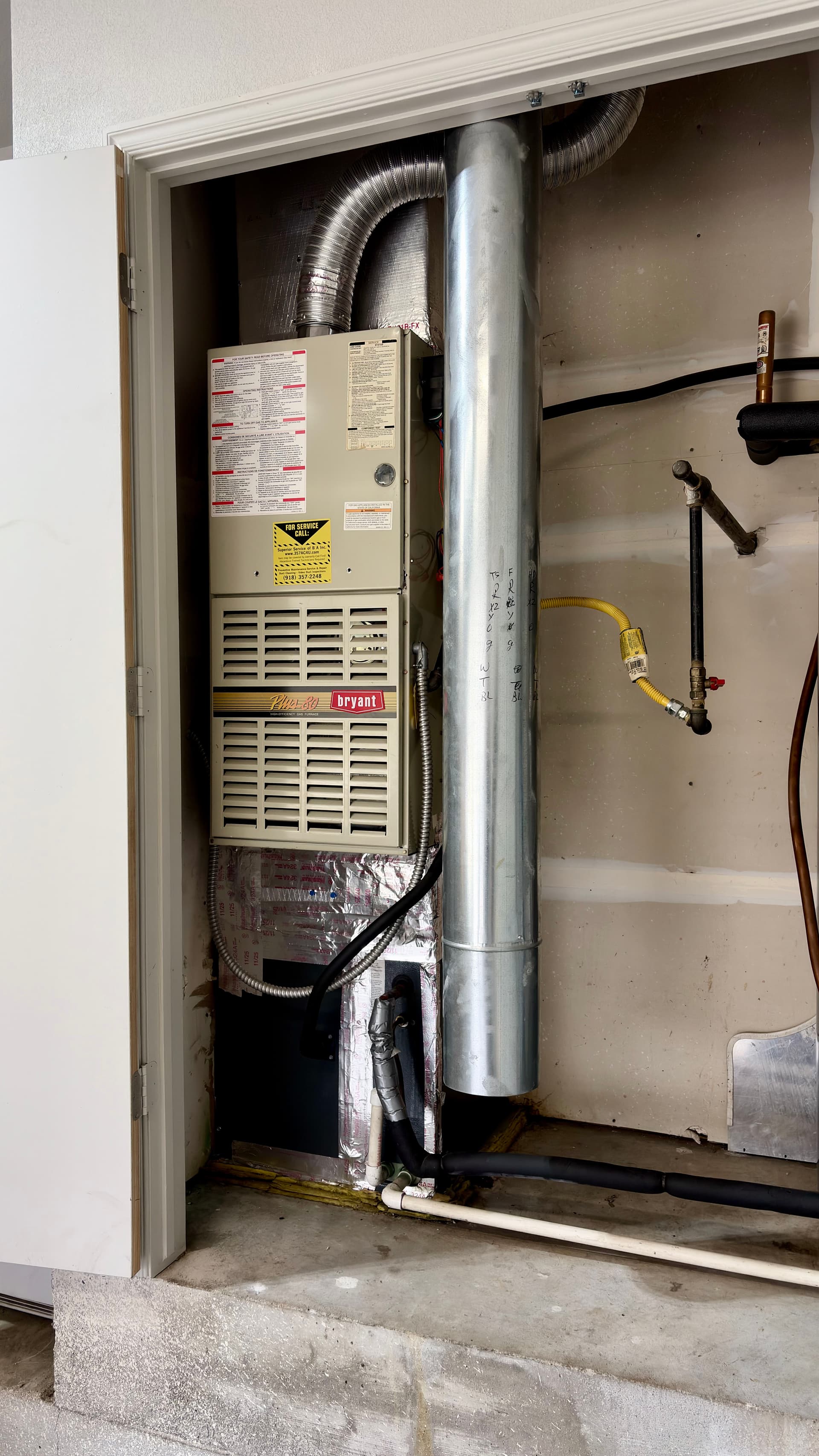 Gallery photos for High Efficiency Dual-Fuel Heat Pump System Change-Out Before and After: Image #3